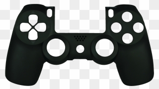 Matte Ps4 Controllers Clipart , Png Download - Ps4 Controller Buttons All Black Transparent Png