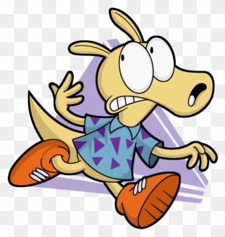 Clipart Child Coloring - Nickelodeon Rocko - Png Download