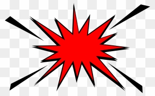 Boom Red Png Clipart