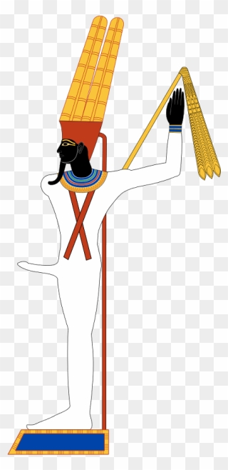 Egyptian Min Clipart