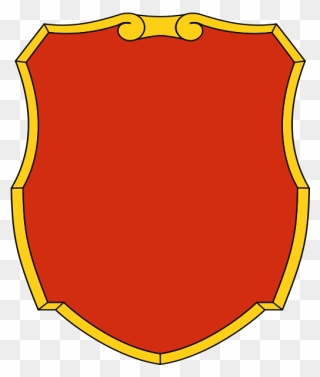 Red Shield - Tameng Png Clipart