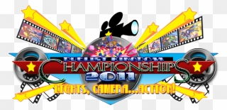 Duelist Kingdom Lights, Camera, Action Logo By Neweraoutlaw - Light Camera Action Png Clipart