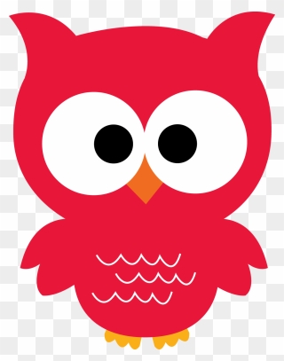 Hippie Clipart Ell Student - Red Owl Clipart - Png Download