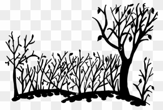 Nature Background Silhouette Png - Nature Background Line Drawing Clipart