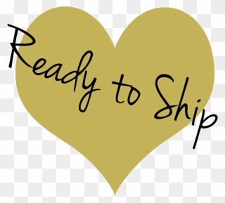 Ready To Ship - Heart Clipart