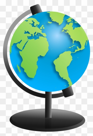 Vector Hand Painted Globe - Portable Network Graphics Clipart