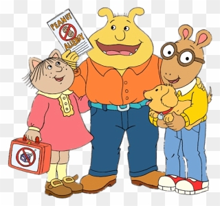 Arthur Binky And A Friend - Arthur And Binky Clipart