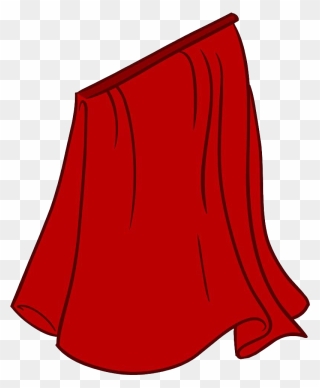 Red Cloak Png Clipart - Cape Cartoon Png Transparent Png