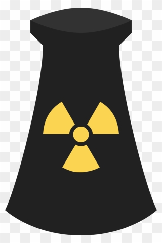 Nuclear Power Plant Icon Symbol - Nuclear Power Plant Icon Clipart