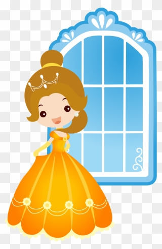Disney Princes Babies Clip Art - Clipart Princesse - Png Download