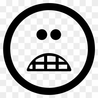 Scared Face Png - Icon Clipart