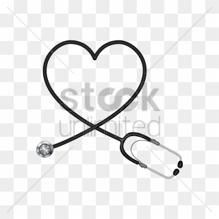 Collection Of Free Stethoscope Drawing Ecg Download - Heart Shaped Stethoscope Vector Clipart