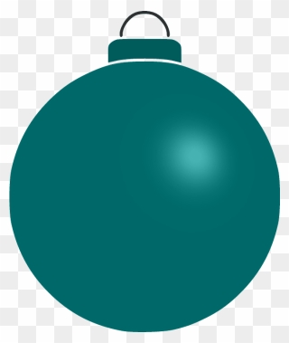 Plain Bauble11 Clipart - Christmas Ornament Plain Ornament Clipart - Png Download