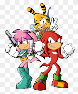 Sorry For The Lack Of Updates, Everyone We've Been - Sonic Charmy And Saffron Clipart