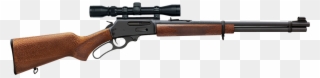 Gun Shot Clipart Lever Action Rifle - Rifle 30 30 Marlin - Png Download