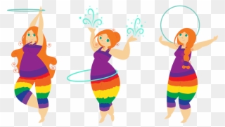 Day Care Ruby Hooping - Hooping Clipart