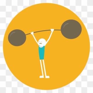 A Very Impressive Weightlifter - Career Clipart