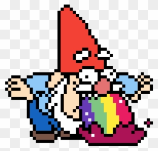Gravity Falls Garden Gnomes - Gravity Falls Pixel Art Clipart