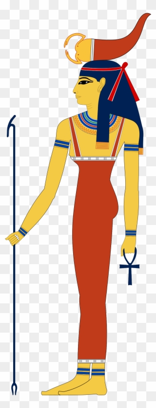 Ancient Egyptian Gods Isis Clipart