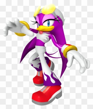 Sonic The Hedgehog Clipart Female - Wave The Swallow Riders - Png Download
