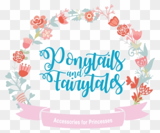 Ponytails And Fairytales Clipart