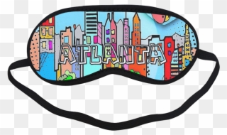 Atlanta By Nico Bielow Sleeping Mask - Googly Eyes Mask Clipart