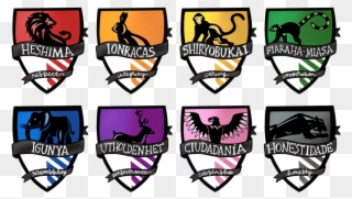 They Instantly Become A Member Of Their House, Which - School House Shields Clipart