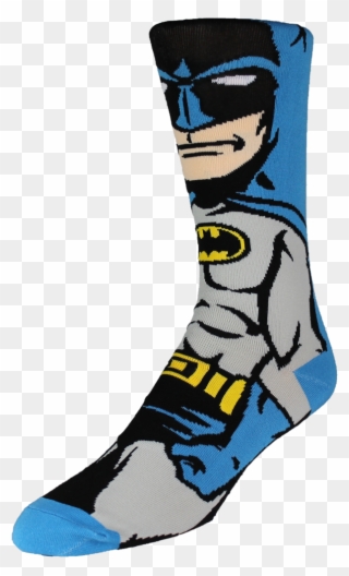 Batman Comic Socks Left E0a66d4c Ce9d 4619 9664 0190aab98241 - Batman Socks Clipart