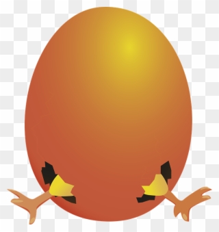 Easter Egg, Chicks, Egg, Red, Easter, Easter Eggs - Hatch Egg Png Clipart