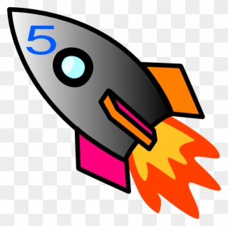 Rocket Launch Clip Art - Png Download