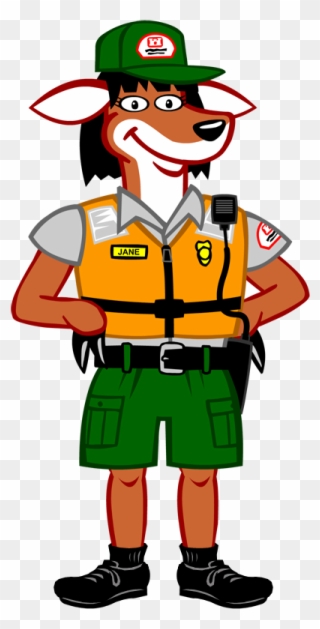 Jane - Bobber The Water Safety Dog Clipart