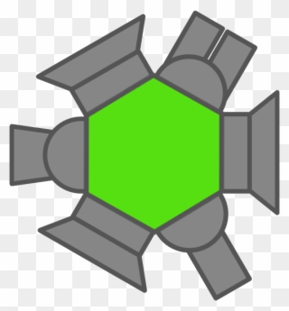 Mega Hexagon - Diep Io Hexagon Clipart