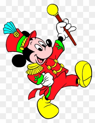Ahs Pride Of The Eagles Military Marching Band - Mickey Mouse Band Leader Clipart