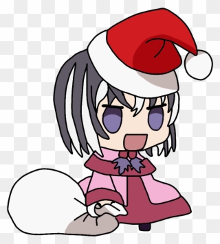 Fanartready To Travel To The North Pole - Anime Clipart