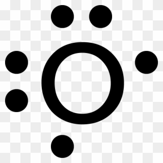 Electrons Ck Foundation The Lewis Dot Formula - Electron Dot Structure Of Oxygen Clipart