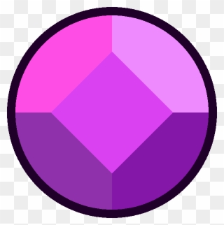 Gem Clipart Violet - Diamond Gem Steven Universe Purple - Png Download