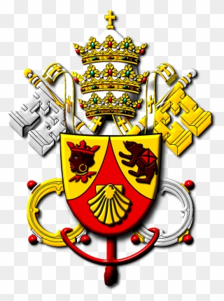 Pope Benedict Xvi - Coat Of Arms Holy See Clipart
