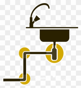 How To Unclog A Sink With A Cable Auger - Kitchen Sink Clipart