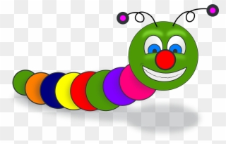Very Hungry Caterpillar By Eric Carle Worm-310642 - Worm Clipart - Png Download