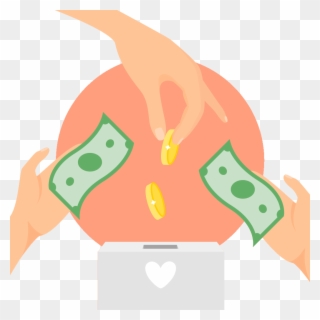 Donation Charitable Organization Aid Icon Donate To - 捐 錢 卡通 Clipart