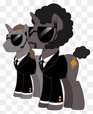 Jpg Library Vincent Vega And Jules Winnfield As By - My Little Pony Bodyguard Clipart