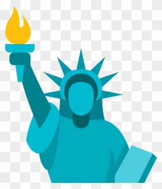 Statue Of Liberty Icon - Liberty Icon Png Clipart