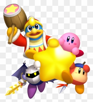 Free Download Snack Time Free Download - Kirby Meta Knight King Dedede Waddle Dee Clipart