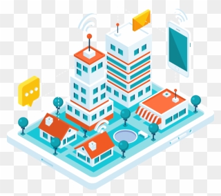 Seo Services Guru - Iot For Smart Buildings Clipart