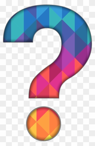 Colorful Question Mark Clipart - Png Download