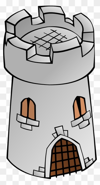 Castle Clip Tower Transparent & Png Clipart Free Download - Tower Clip Art