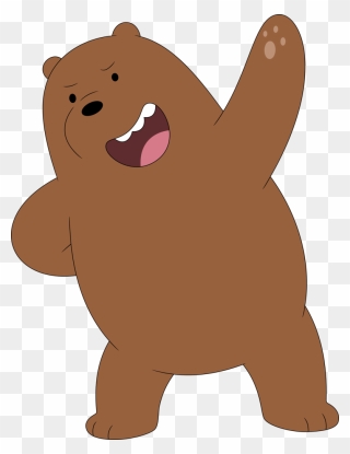 Yo, Whats The Haps By Porygon2z - We Bare Bears Brown Clipart