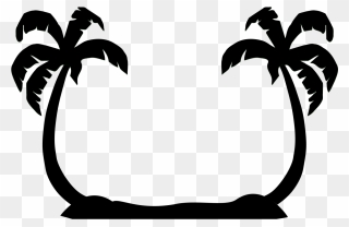 Vector Palm Tree Svg Clipart
