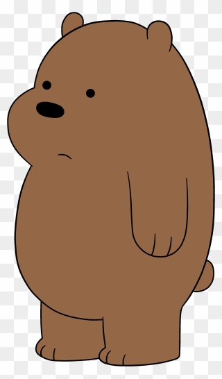 Grizzly Bear Baby Grizzly Giant Panda Cartoon Network - Grizzly Bear We Bare Bears Clipart
