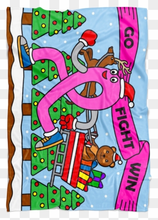 Christmas Go Fight Win Pink Ribbon Blanket"  Data-zoom="//cdn Clipart